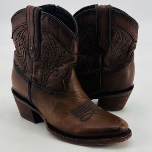 J.B. Dillon Reserve Artisan Handmade Cowgirl Embroidered Western Cowboy Boots
